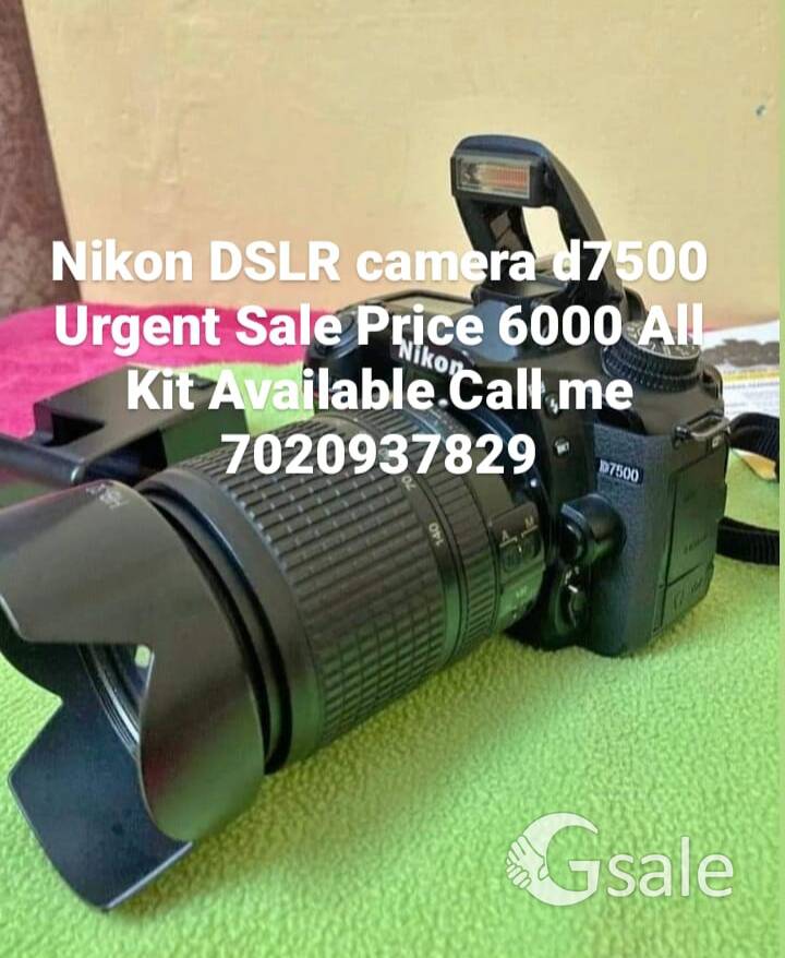 Nikon DSLR camera d7500 Urgent Sale