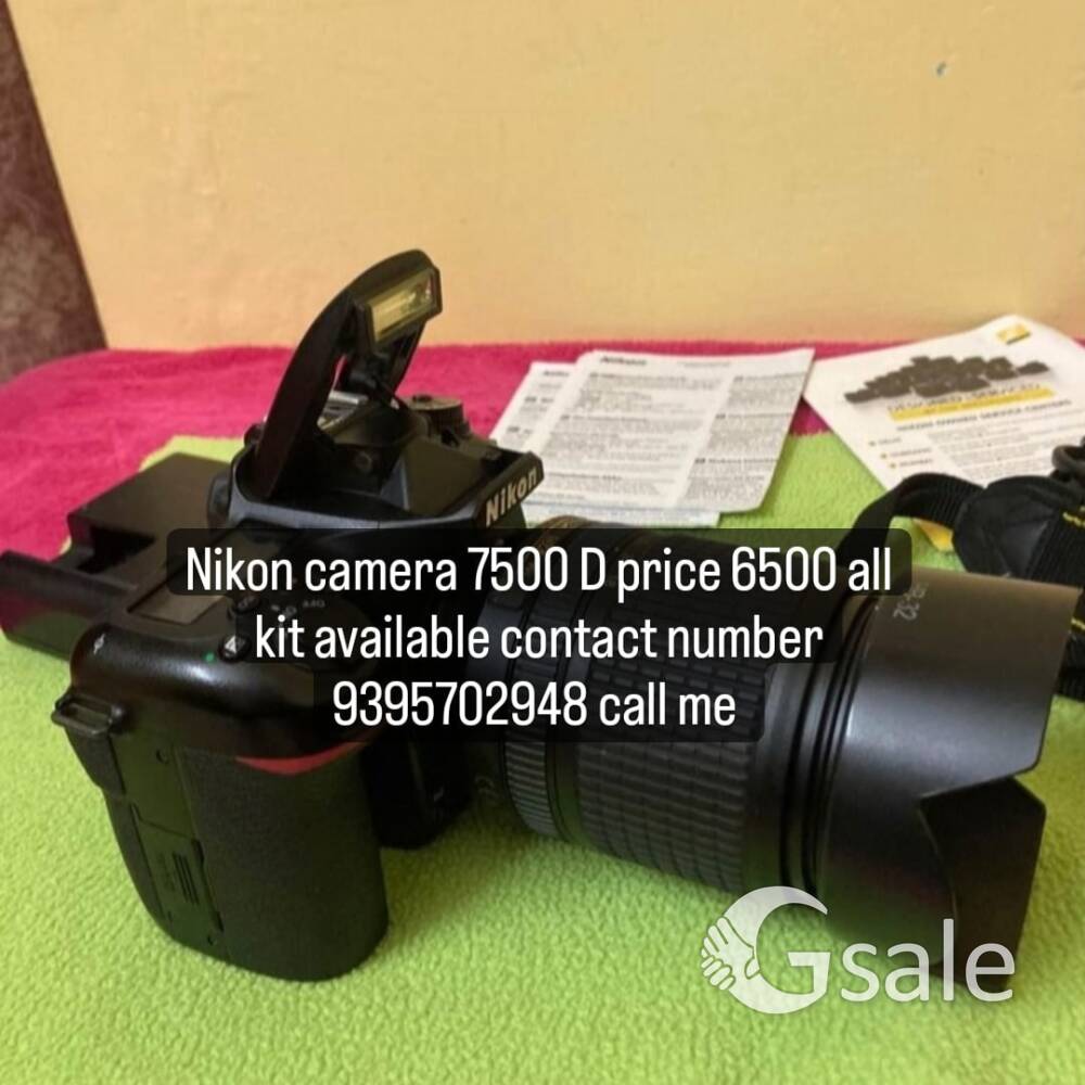 Nikon camera 7500 D