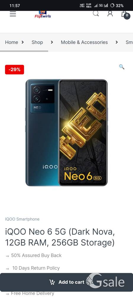 iQoo Neo 6 5g