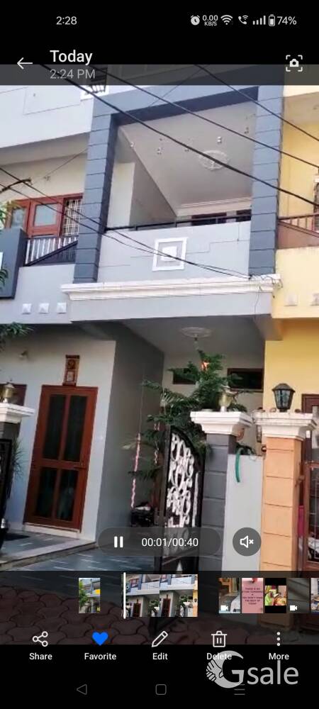 semi furnished bungalow available for rent