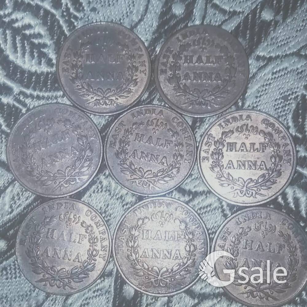 east india 1935year olf coins 