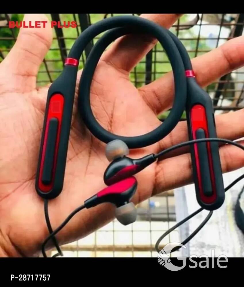 Premium Sweat Resistant Neckband Earphones with Bluetooth