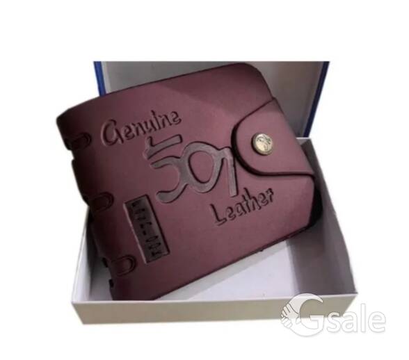 Men's leather wallet 