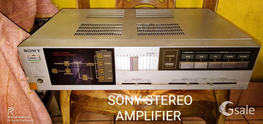 Sony stereo amplifier 
