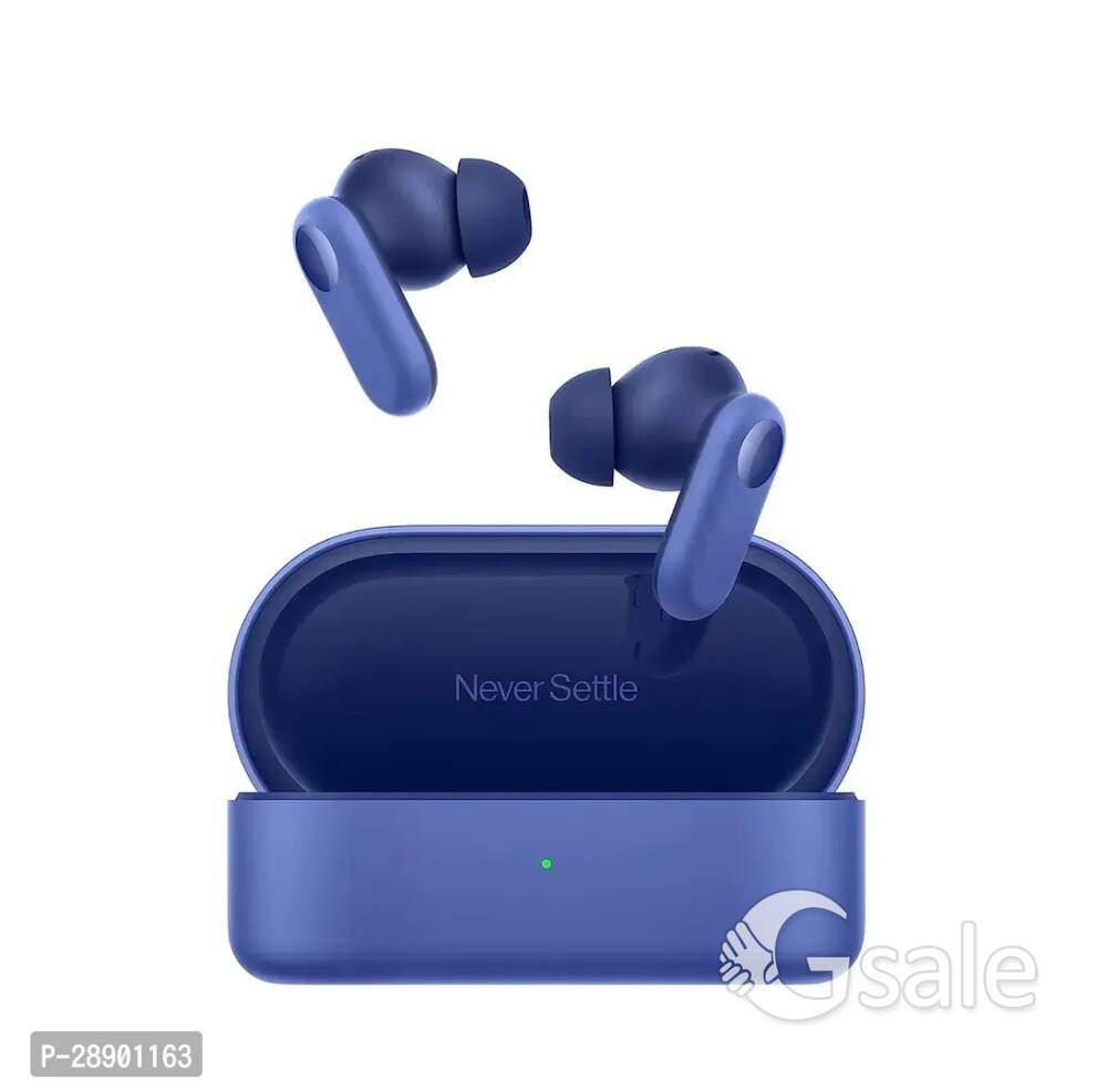 Modern Bluetooth 5.1 Noise Canceling In Ear Earbuds With Mic Color:  Blue Features:  Noise Cancellin