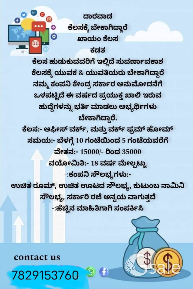 job in dharavad 