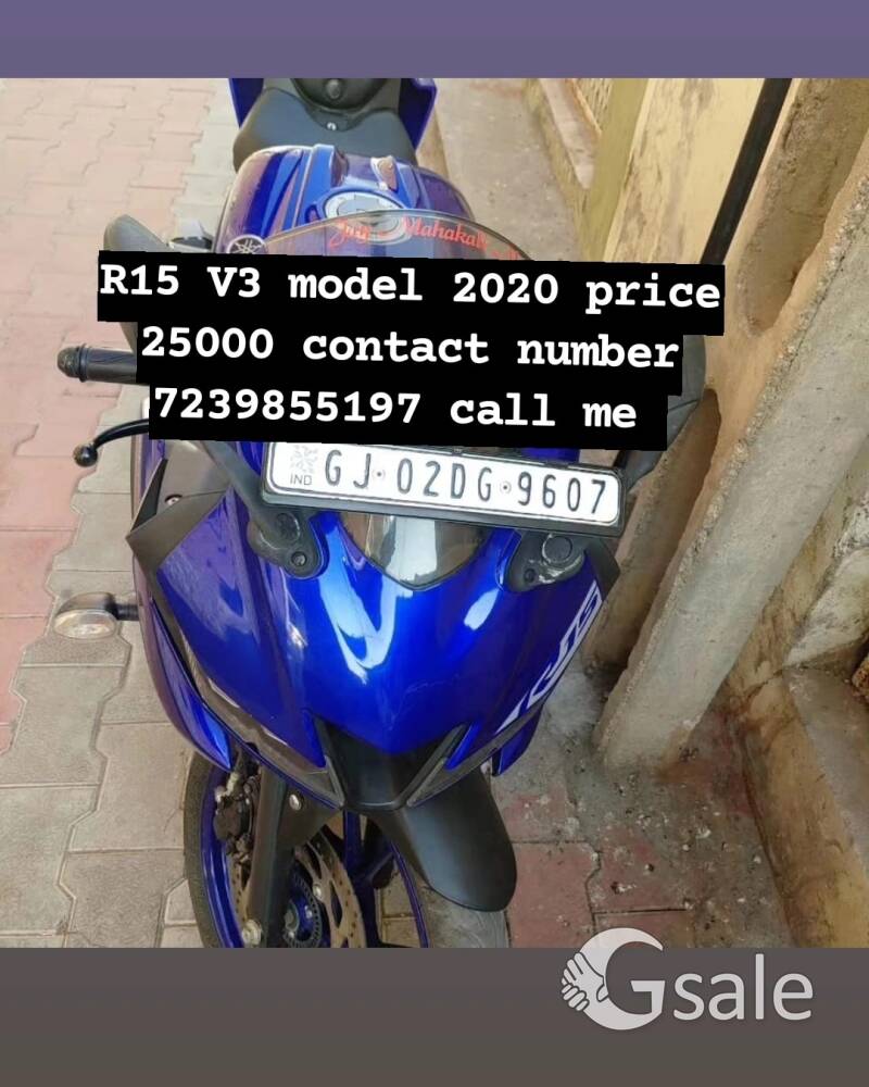 r15 V3 good condition urgent sale call me 7239855197