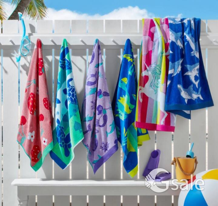 jaquard bath towel 