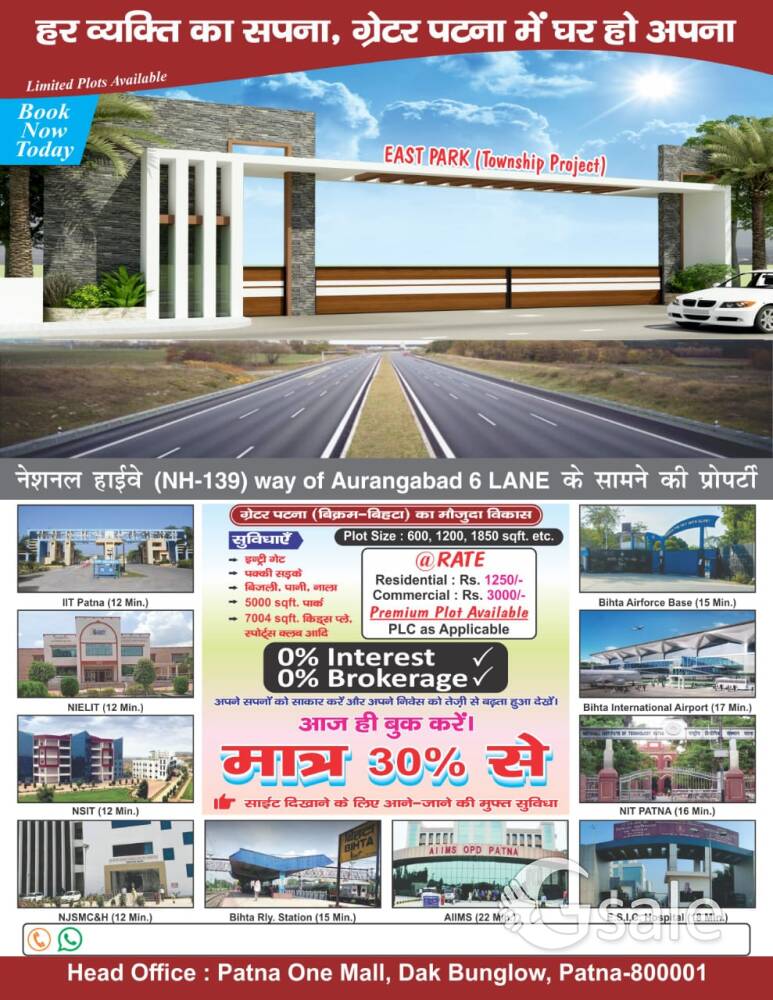 sale for plots 