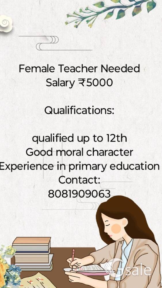 play school teacher 