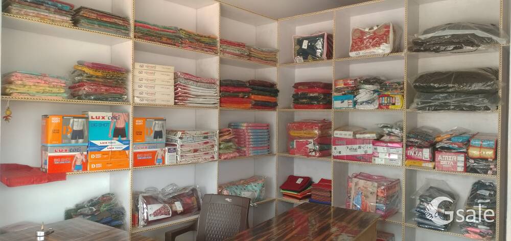 cloth counter rack 