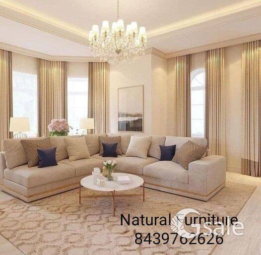 5 Seater sofa with table 