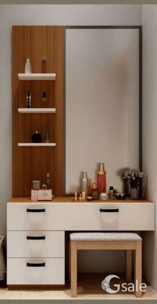 Dressing table with stool 