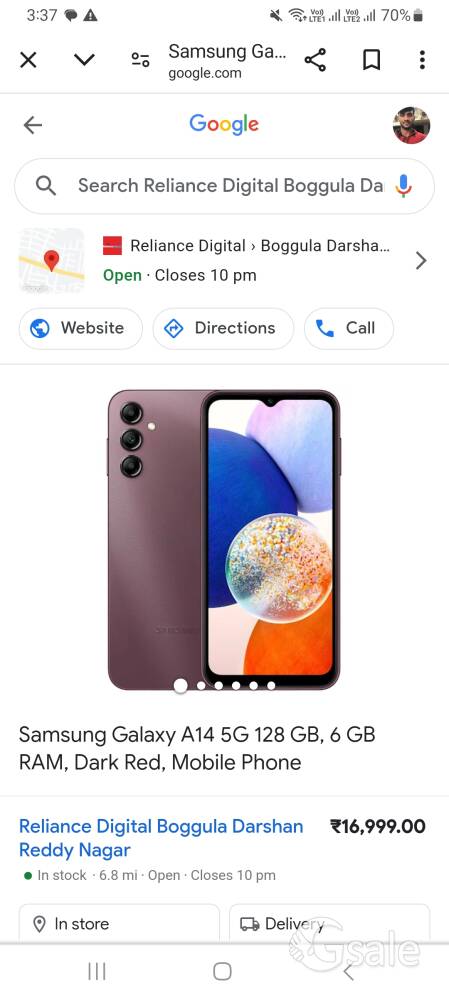 Samsung galaxy a14 5g 8 128 gb