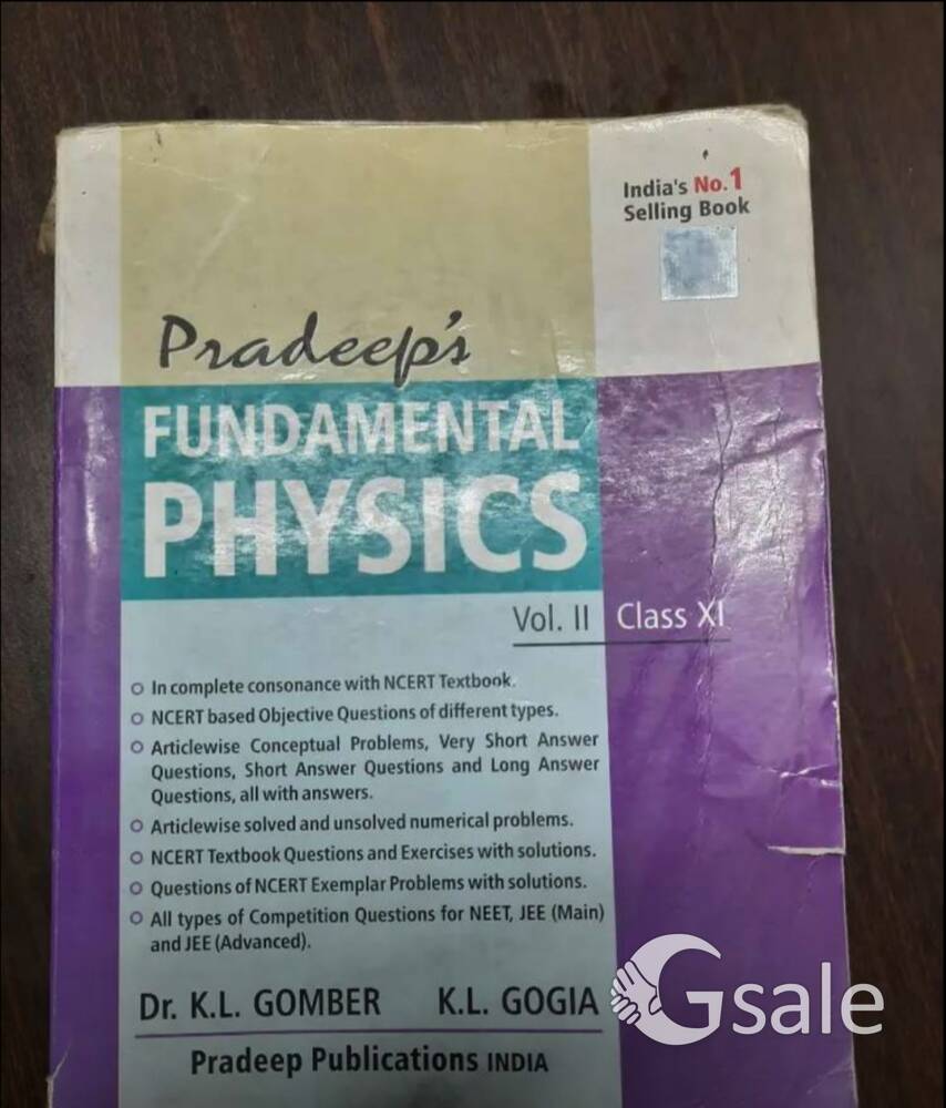 Pradeep's Fundamental Physics, class 11 ,volume 2