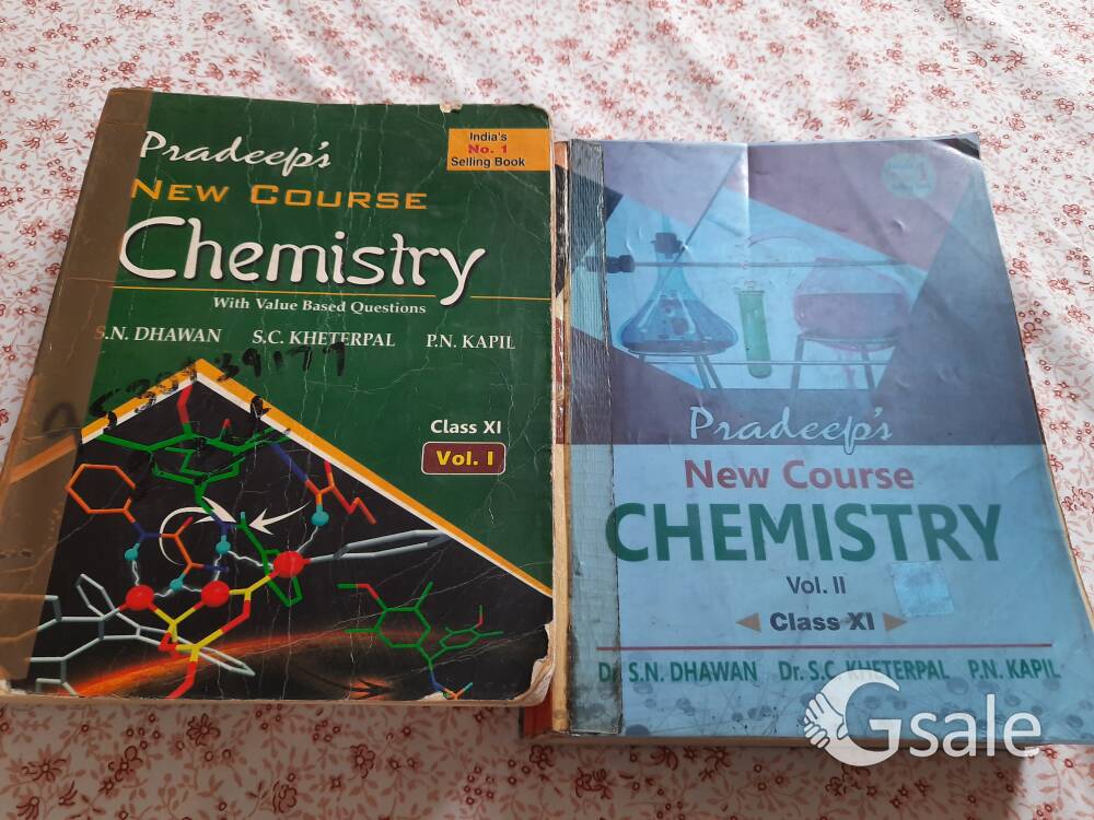 Pradeep's New Course Chemistry, class 11 ,volume 1,2 