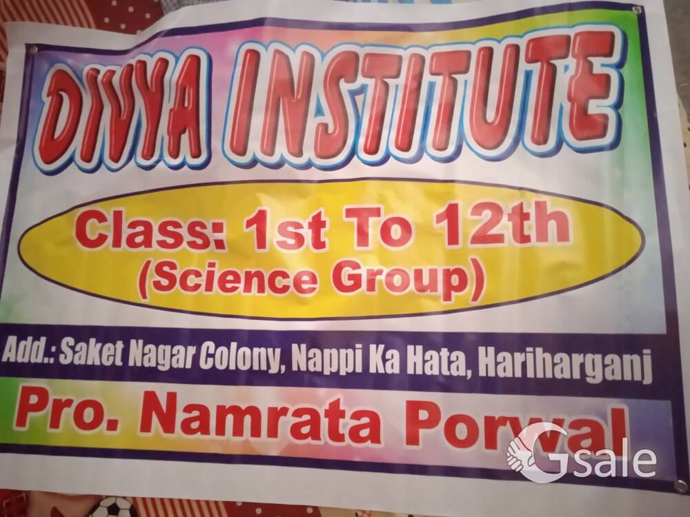 DIVYA INSTITUTE ( Coaching classes from 1st to 12th) 