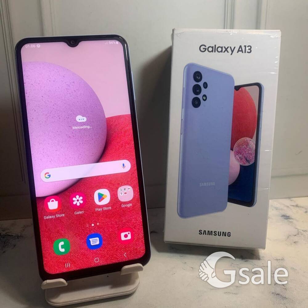 Samsung A13 4/64 sea blue color 