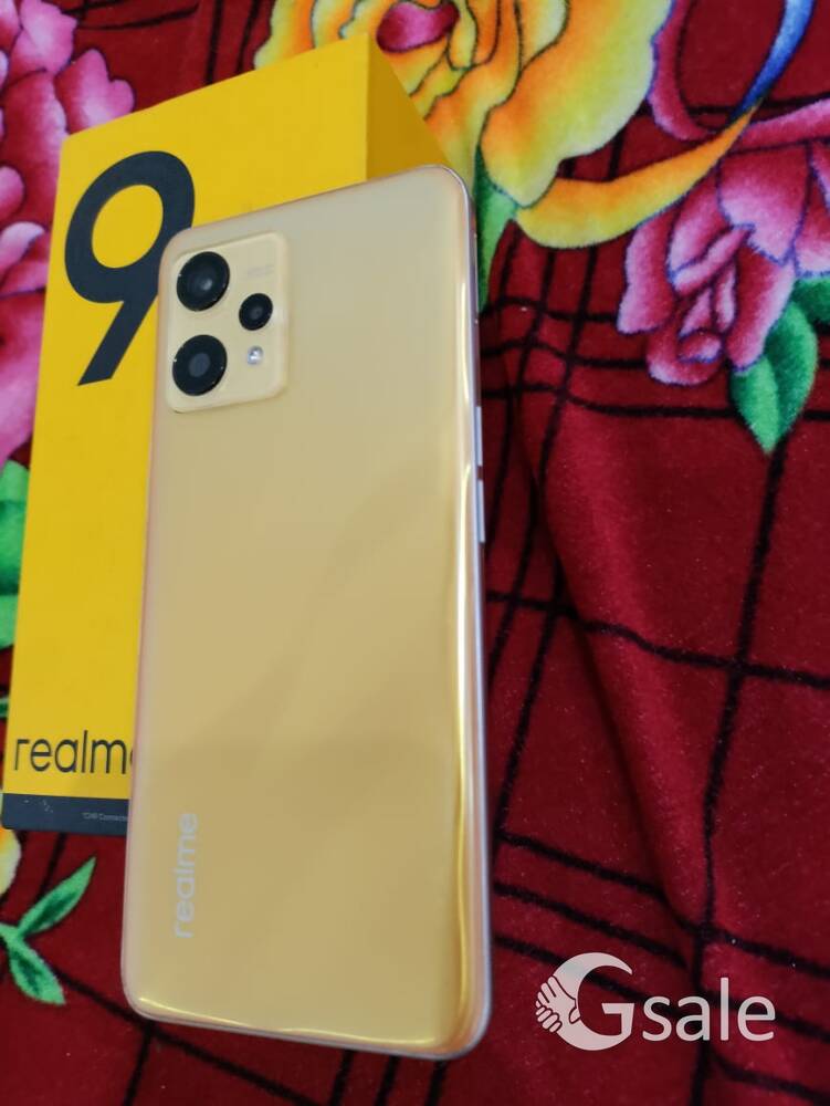 realme 9 6GB 128 internal camera 108MP front camera 16MP professor 680 Android 14 12 month