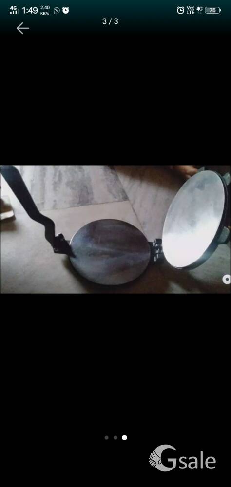 Perfect chapati press