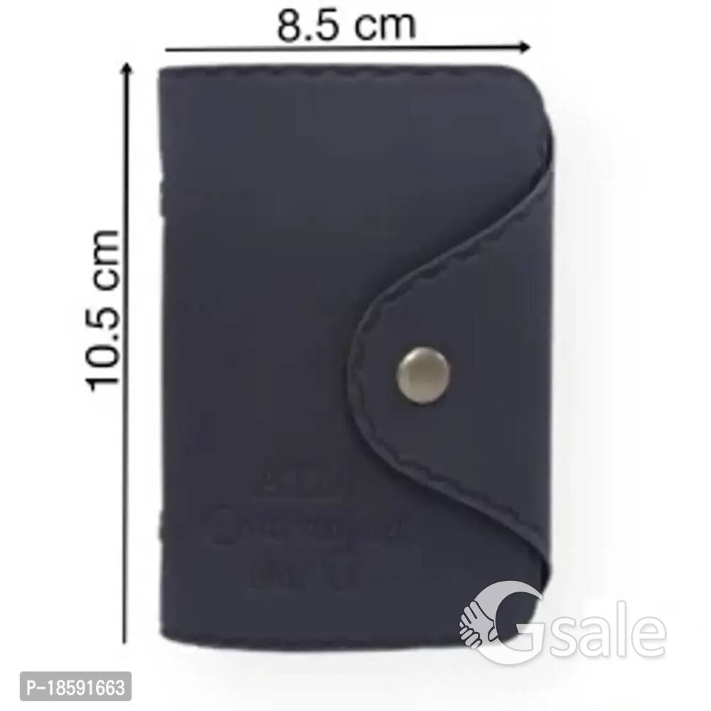Designer Black Artificial Leather wallet