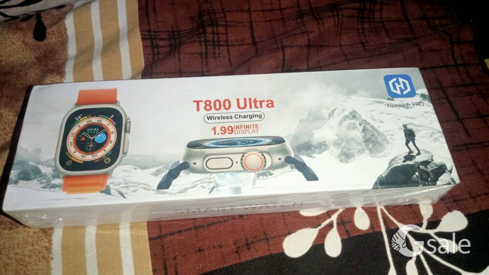 smart watch T800 ultra wireless charging