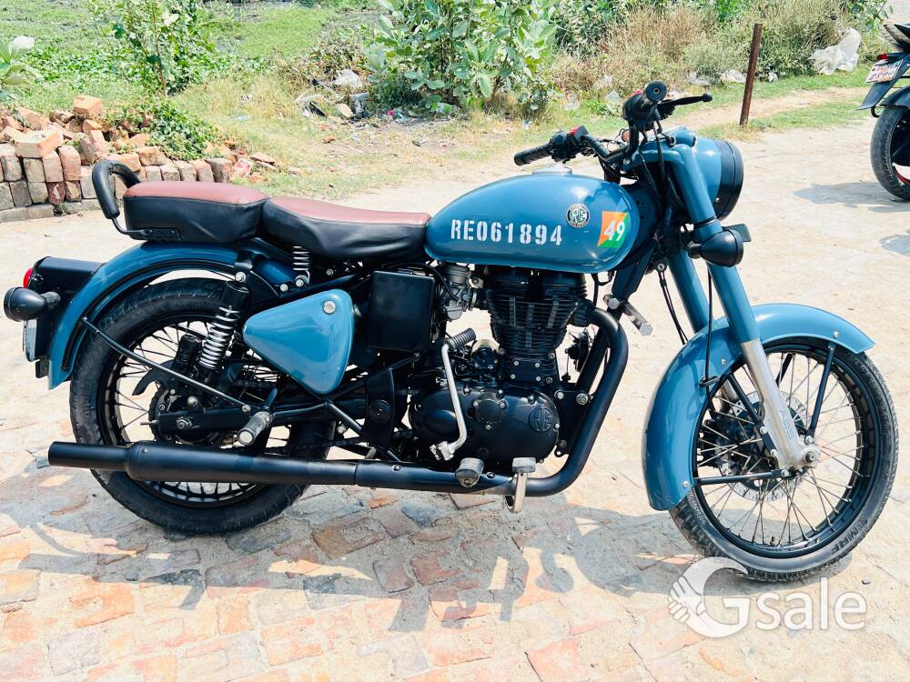 royal Enfield classic 350 dual channel abs signal