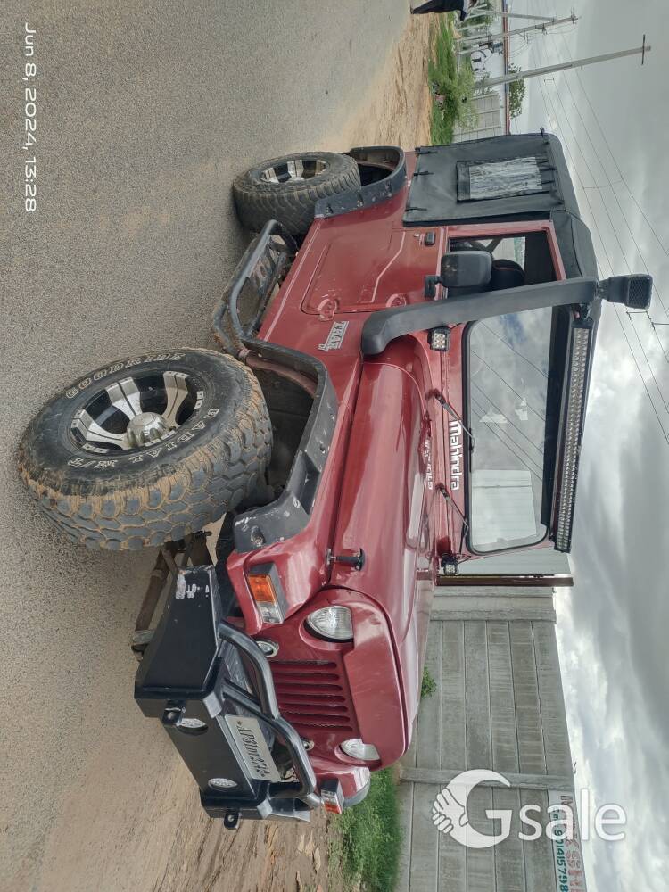 Mahindra jeep modified to thar
