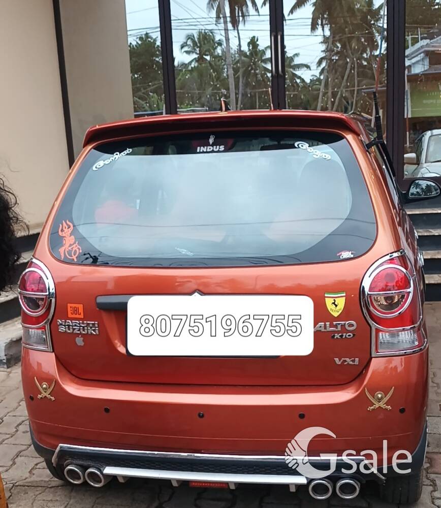 Alto k10 Lxi Maruti Suzuki model2013