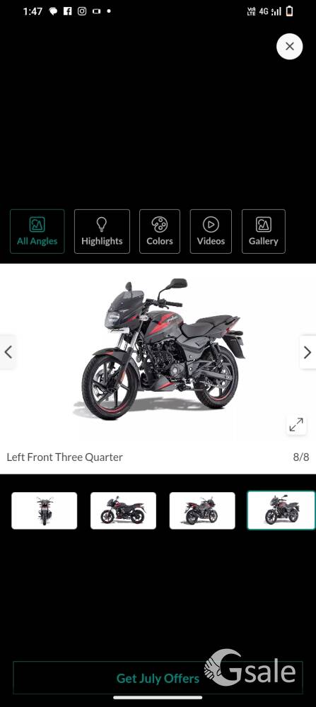 baja pulser 150 bs6 2021