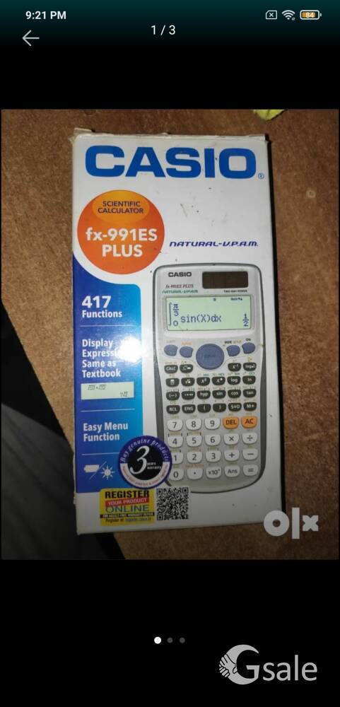 Brand new Casio scientific calculator 