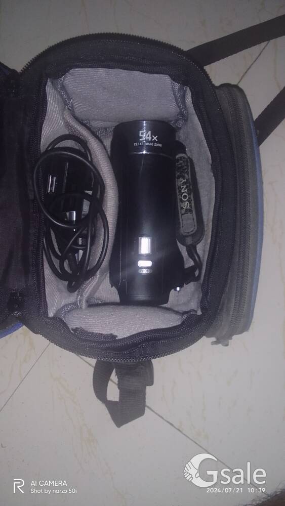 Sony video camera (Handycam)