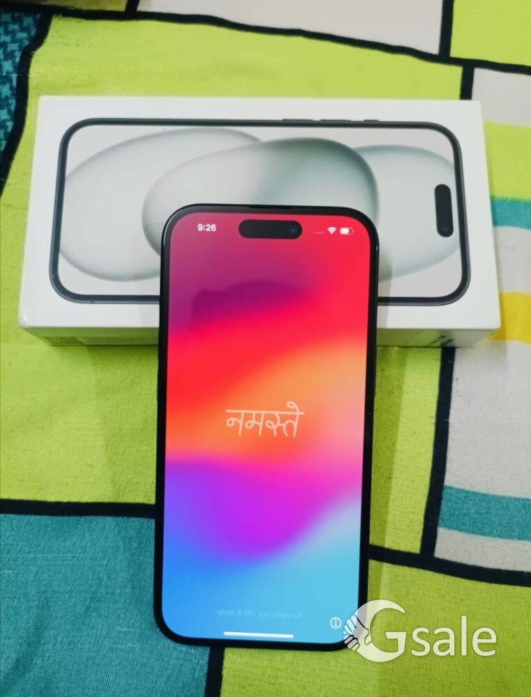 iPhone 15 (black 256 ) Contact 7428387290