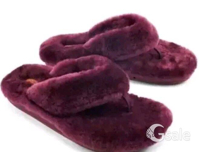 Summer and Winter Woolen Fur Slipper for Women for indoor and outdoor