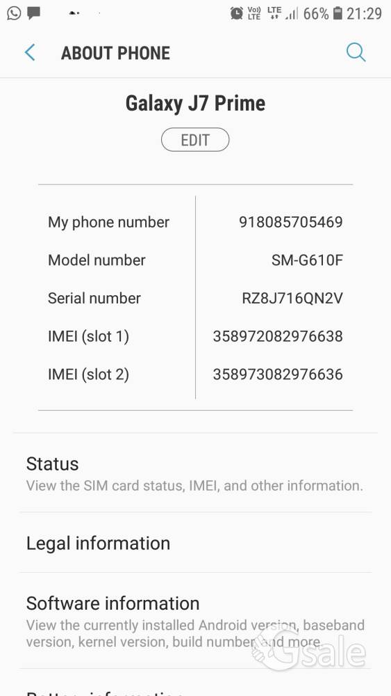Samsung j7 prime 