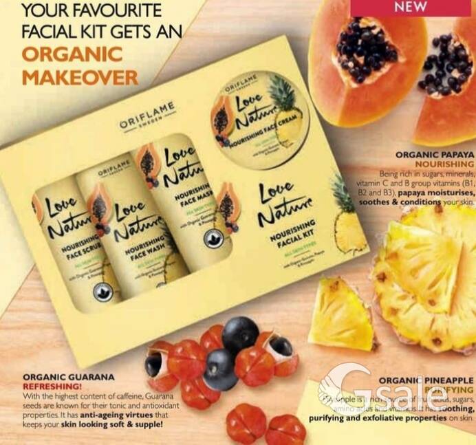 Organic Fruit Facial Kit