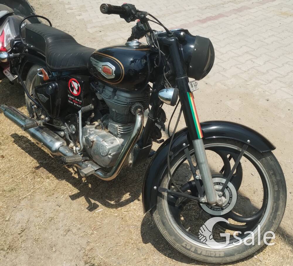 Bullet 350cc standard model 2018driving in 7500km