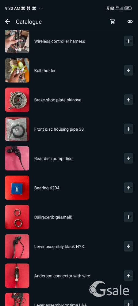 Electric scooter All spare parts