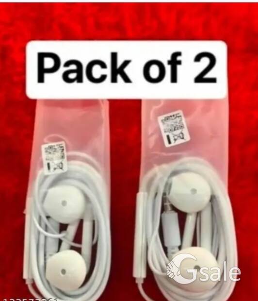 Pack of 2 Earphone 