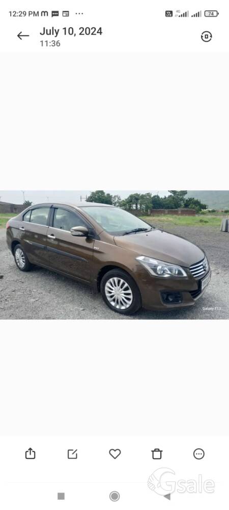 maruti suzuki ciaz vxi+ 2017
