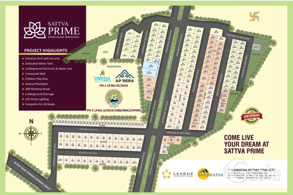 Bheemili Residential Plots 
