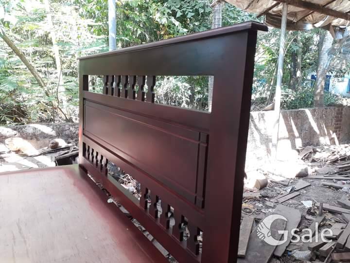wooden cot