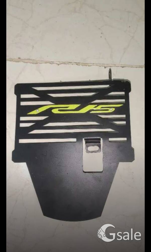 R15 v3  engine guard and number plate frame