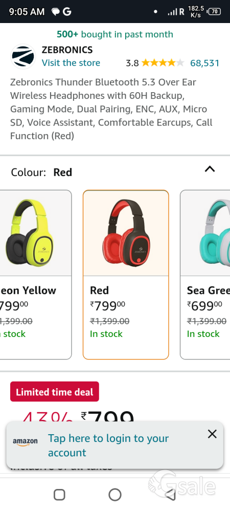 Bluetooth Headphones