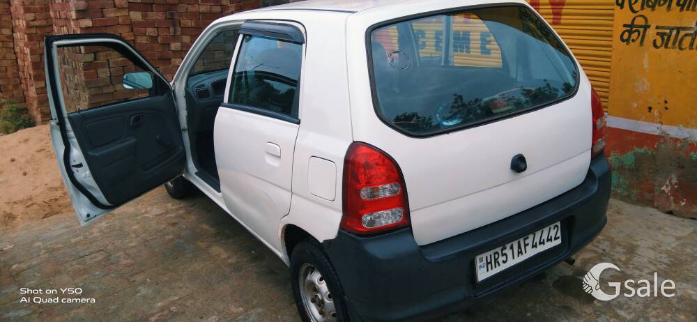 alto car good condition ac all part working ingen gear good working manual petrol center locking whi