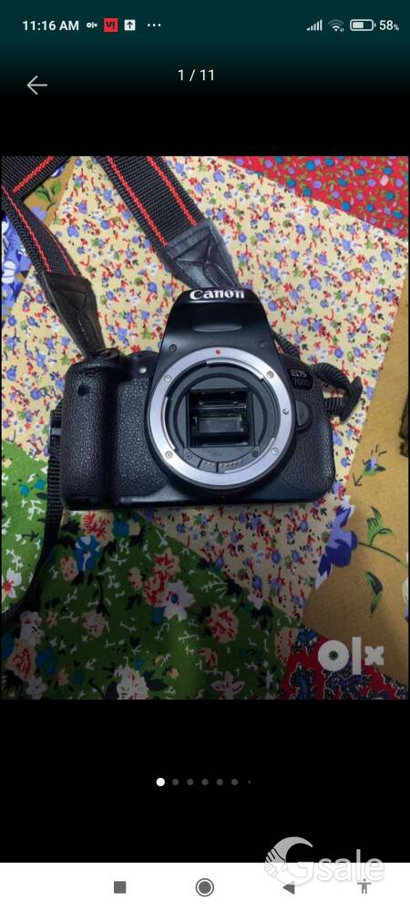 cannon 700D 18.55mm lens 