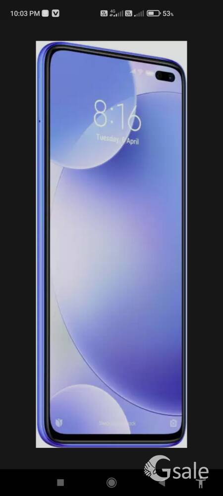 Poco X2 6 gb  rom 128 memory 