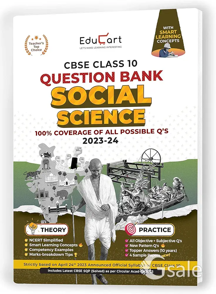class 10 question bank social science 2024