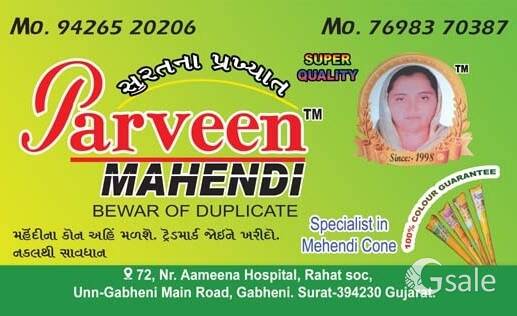 Parveen mehndi