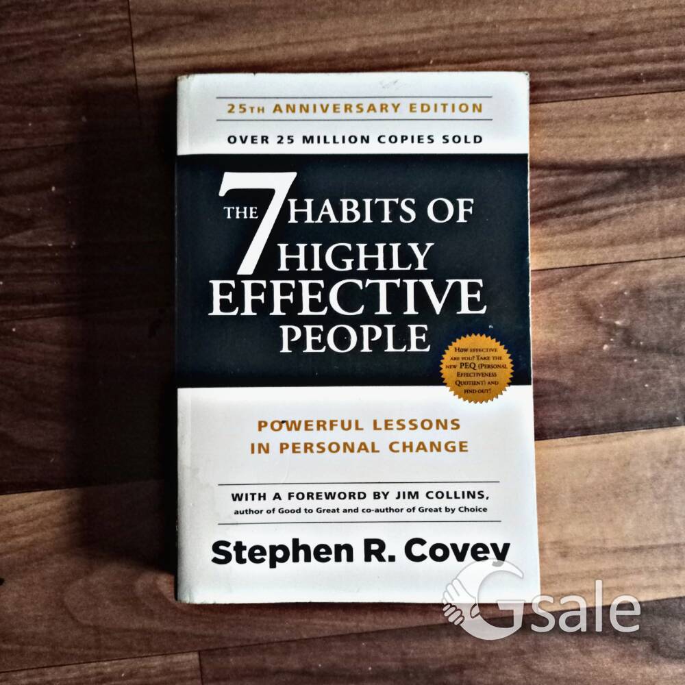 THE 7 HABITS OF HIGHLY EFFECTIVE PEOPLE, POWERFUL LESSONS SELF HELP